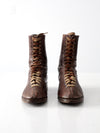 vintage Solidus leather boots