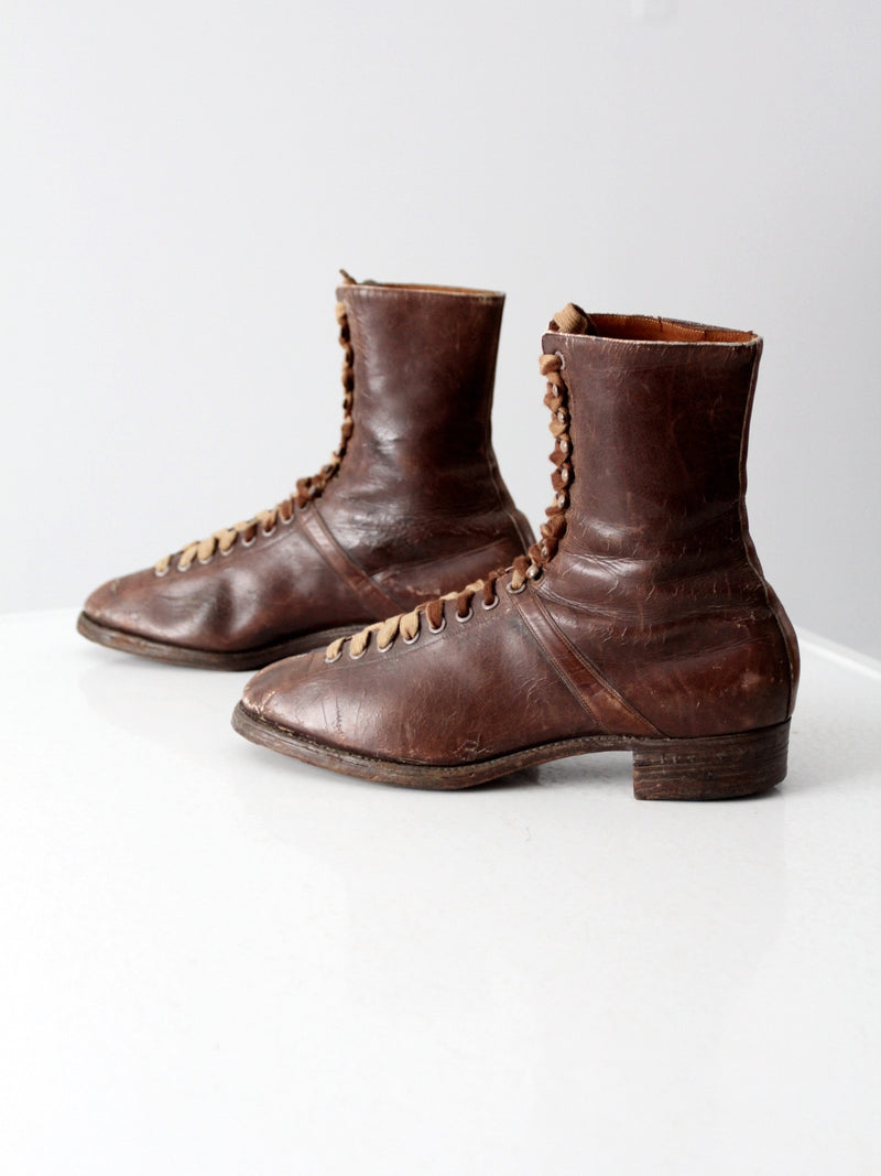 vintage Solidus leather boots