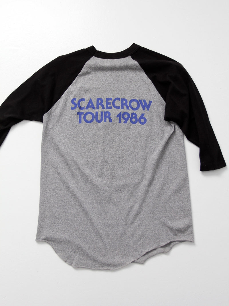 1986 John Cougar Mellencamp Scarecrow tour t-shirt