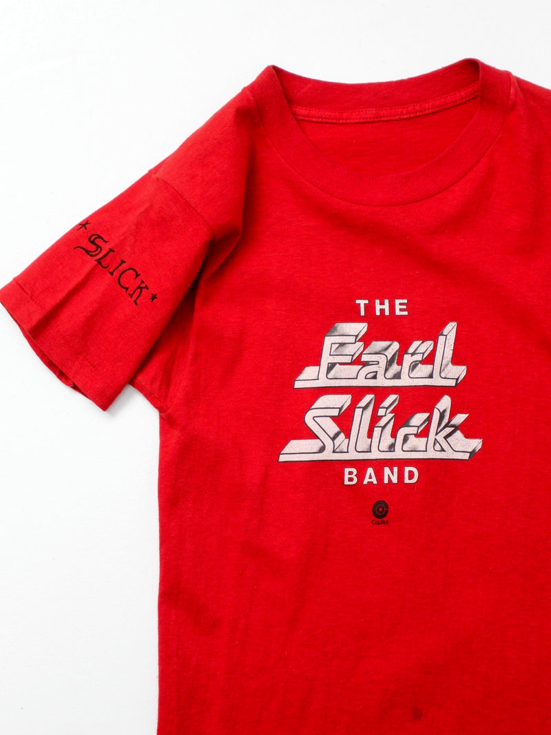 The Earl Slick band vintage t-shirt