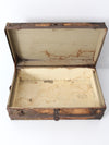 antique wooden trunk