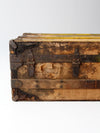 antique wooden trunk