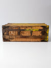 antique wood trunk