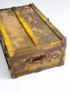 antique flat top trunk