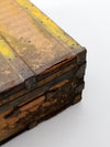 antique wooden trunk