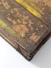 antique wooden trunk