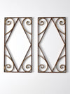 antique brass architectural frames