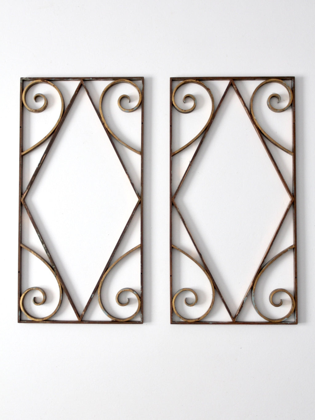 vintage brass architectural wall panels – 86 Vintage