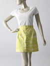 vintage Pucci mini skirt