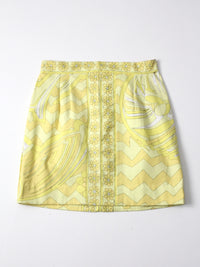 vintage Pucci mini skirt