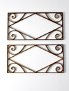 antique brass architectural frames