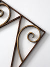 antique brass architectural frames