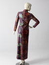 vintage 70s sequin maxi dress by Malcolm Starr