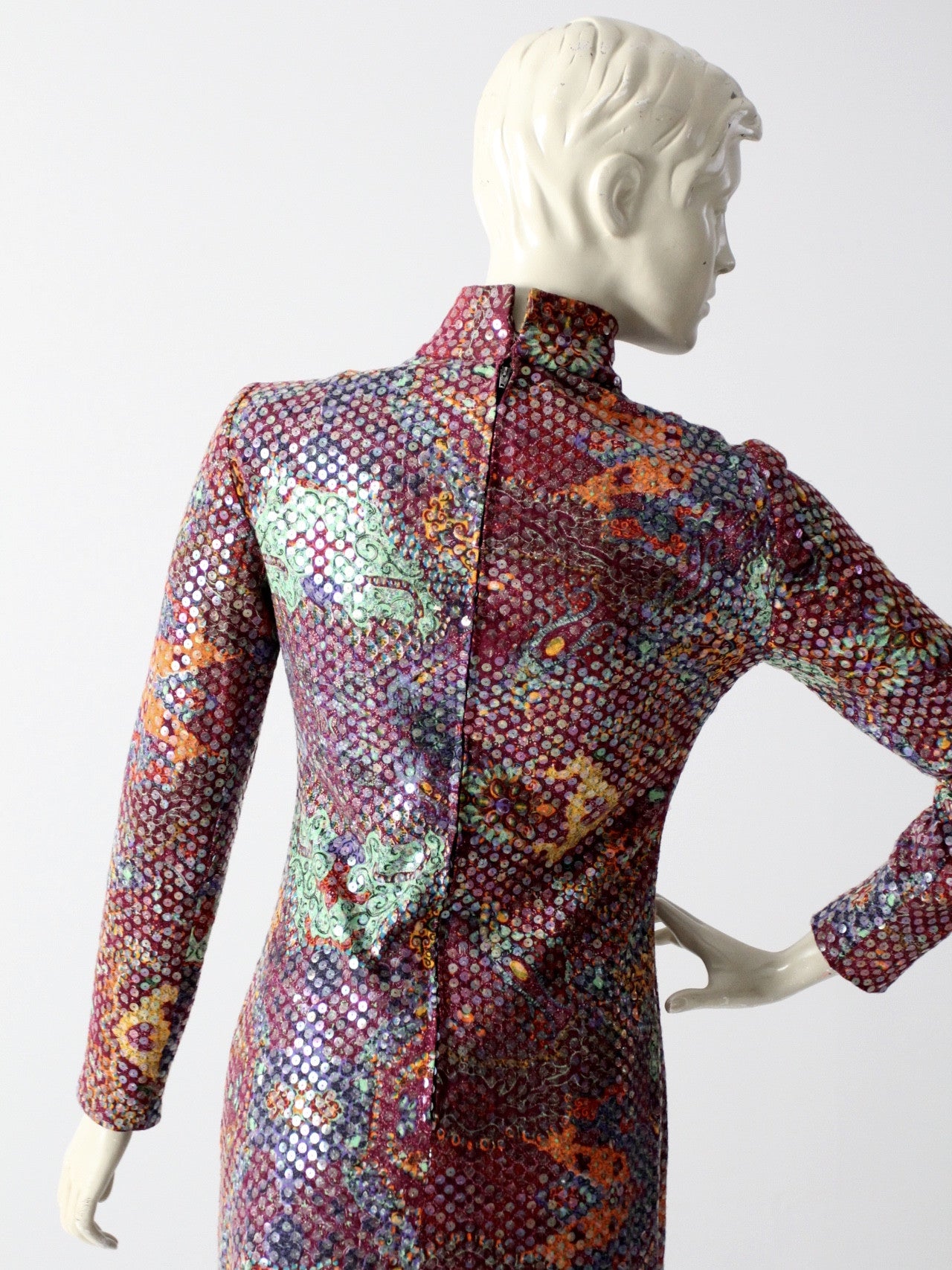 vintage 70s sequin maxi dress by Malcolm Starr vintage 70s sequin maxi dress by Malcolm Starr