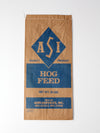 vintage ASI hog feed bag
