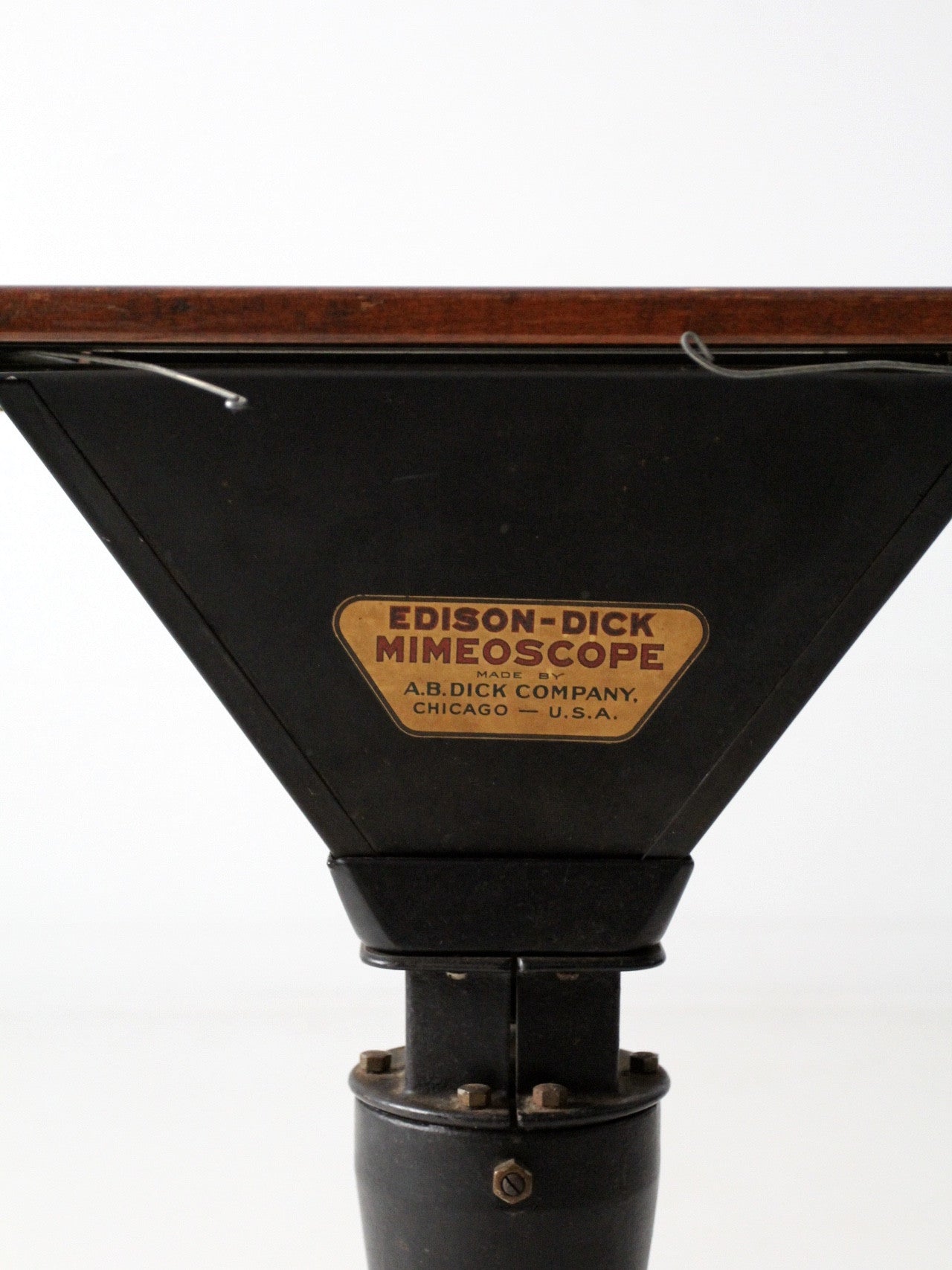 Edison-Dick mimeoscope circa 1915