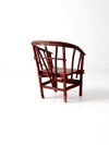 antique children's folk art chair