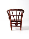antique children's folk art chair