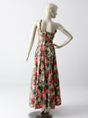 vintage 1940s maxi dress