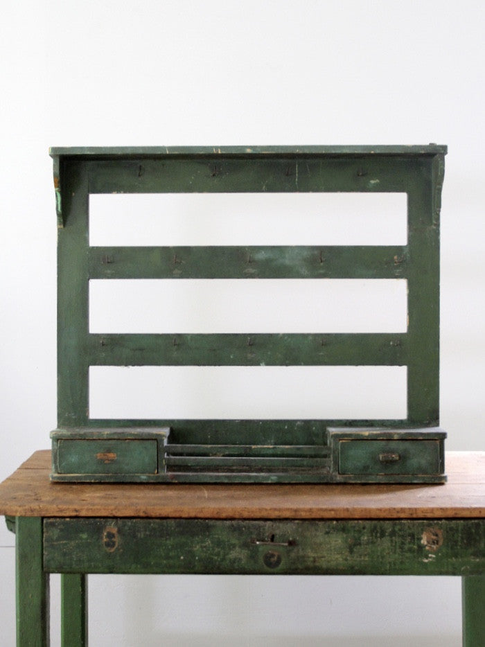 antique wall rack