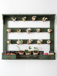 antique wall rack