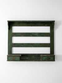 antique wall rack