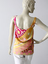 vintage 60s Pucci silk blouse