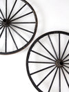 antique wooden wagon wheels