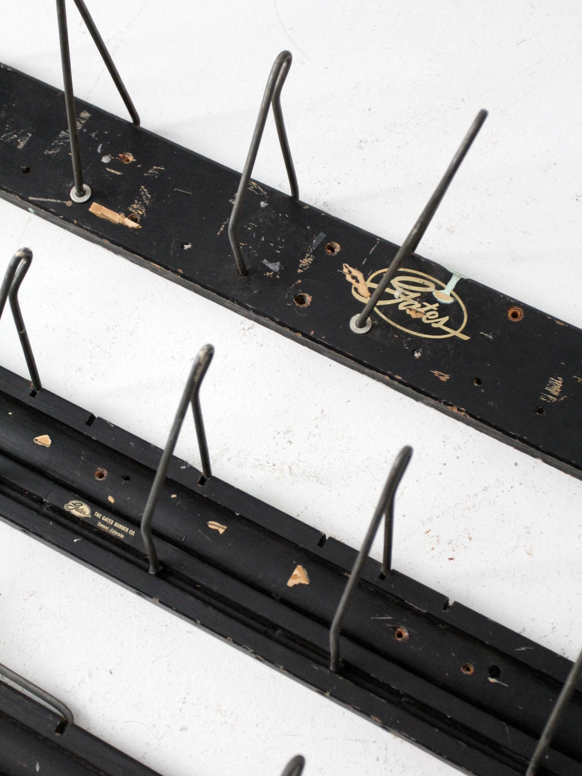 vintage Gates Rubber Co. display racks – 86 Vintage