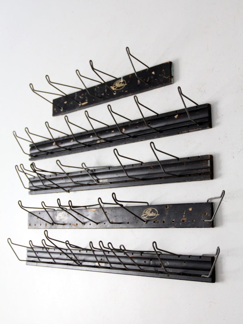 vintage Gates Rubber Co. display racks