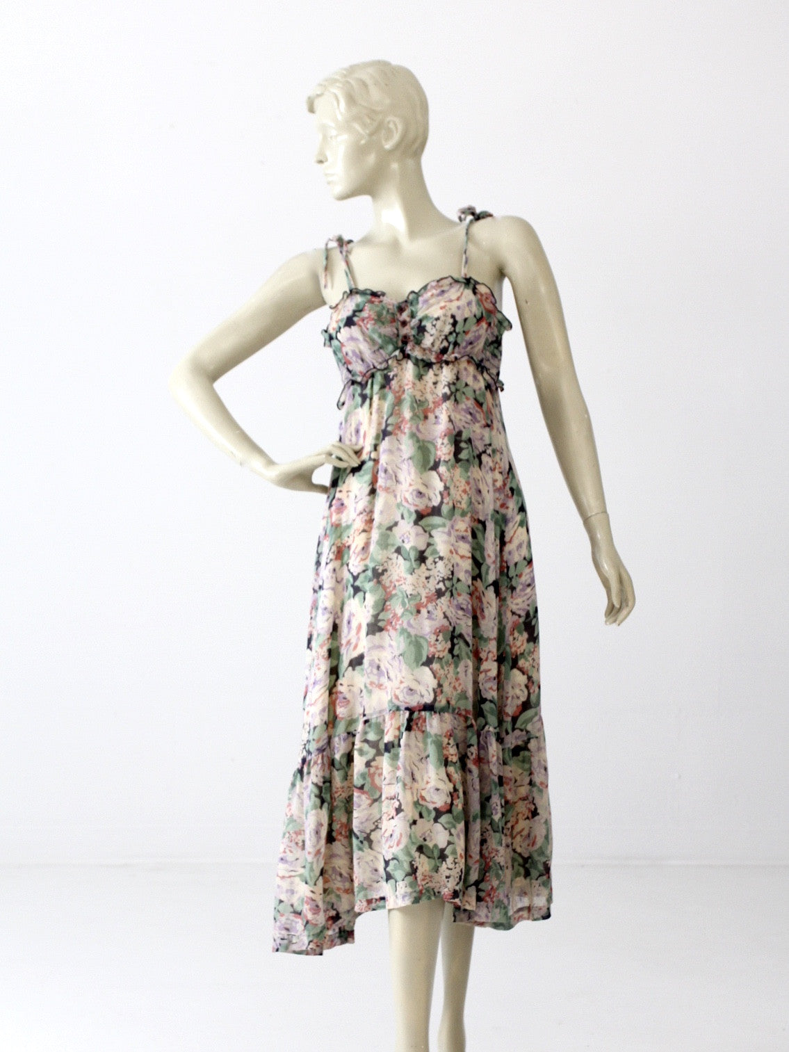 vintage 70s floral maxi sundress 86 Vintage vintage 70s floral maxi sundress 86 Vintage