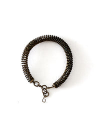 vintage coil wire bracelet