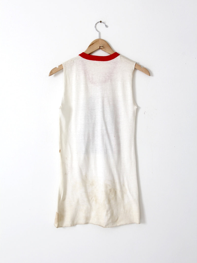 vintage Pig Bowl football tank top graphic tee