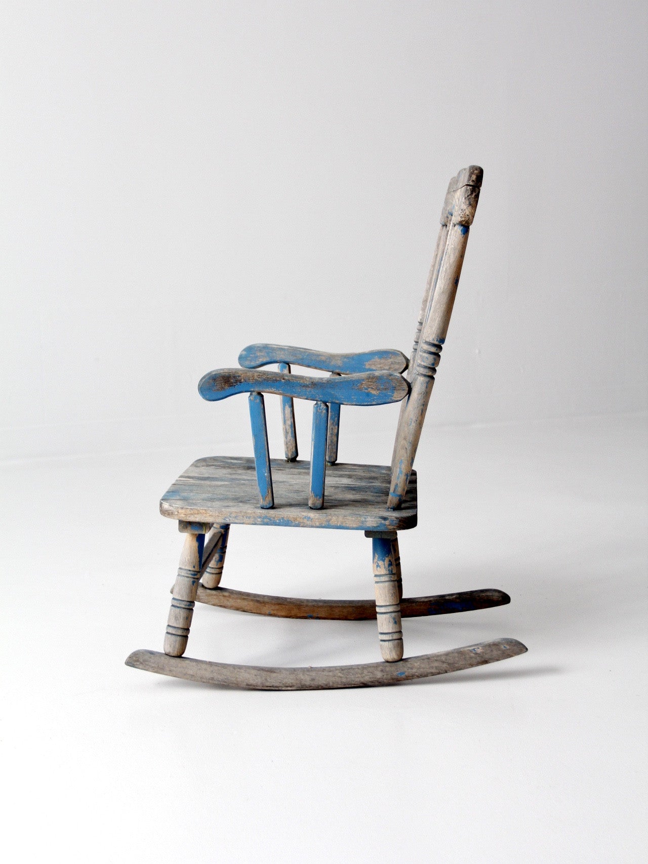 vintage child rocking chair