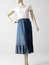vintage peasant skirt