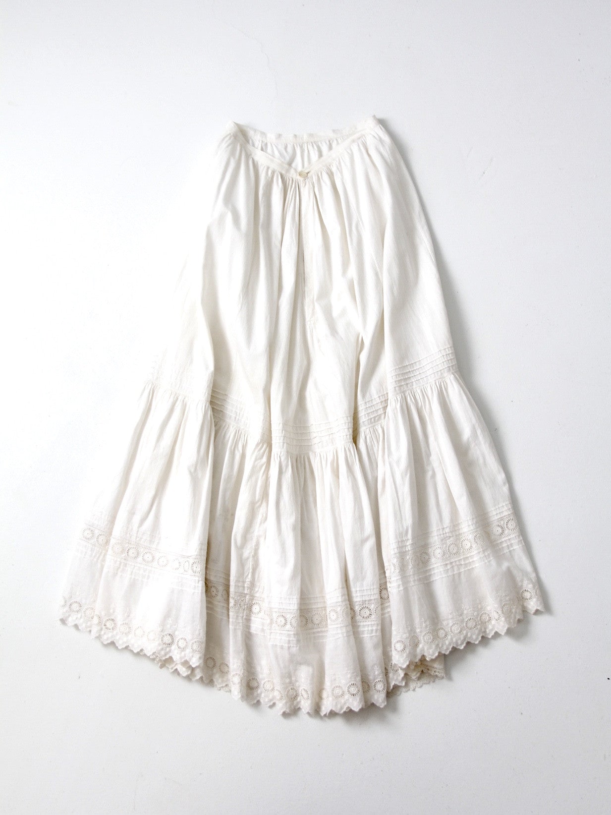 antique Victorian skirt petticoat
