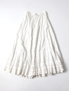 antique Victorian petticoat skirt