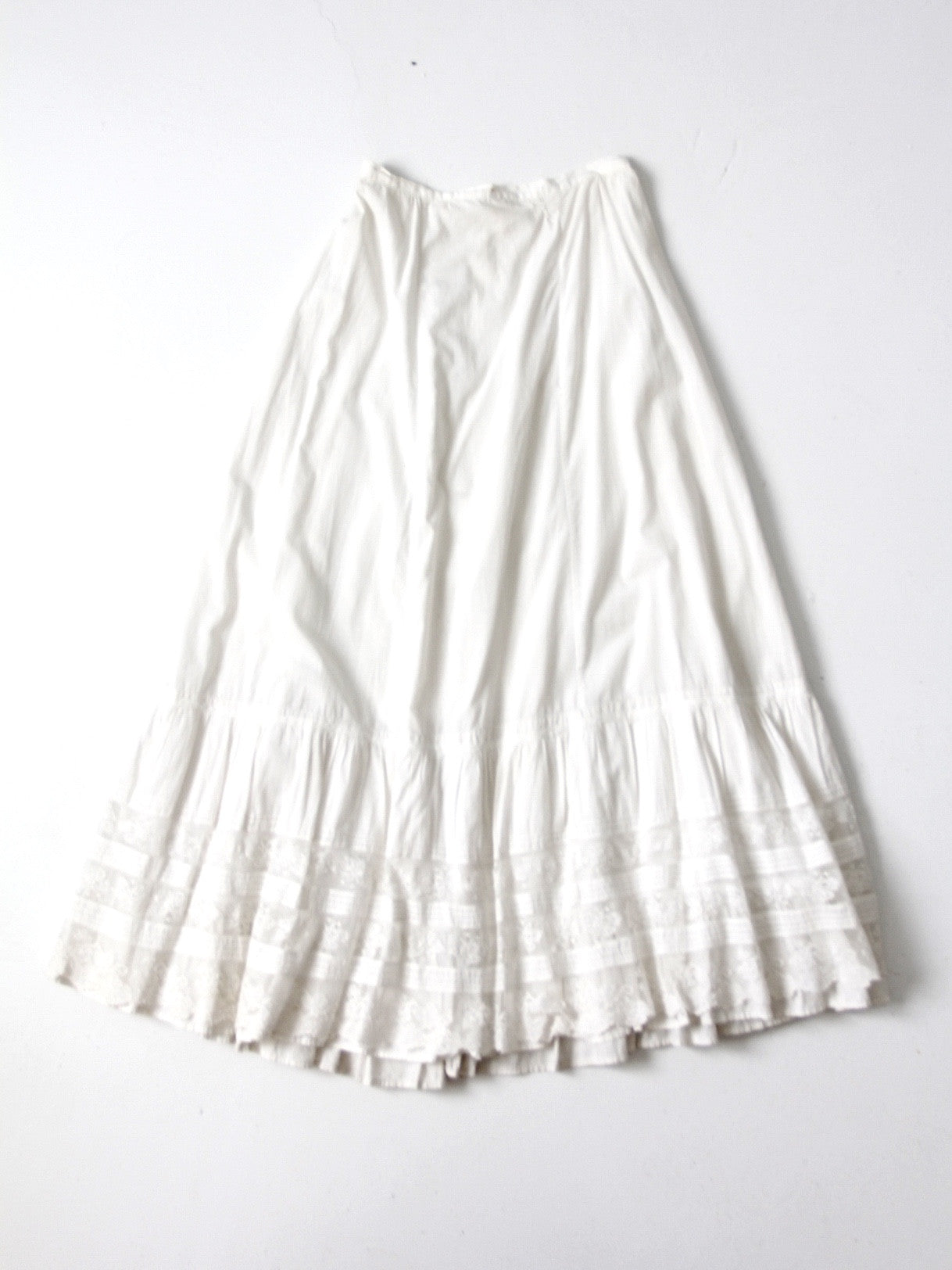 antique Victorian petticoat skirt
