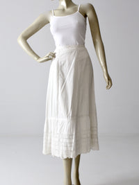 antique Victorian petticoat skirt