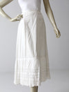 antique Victorian petticoat skirt