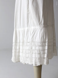 antique Victorian petticoat skirt