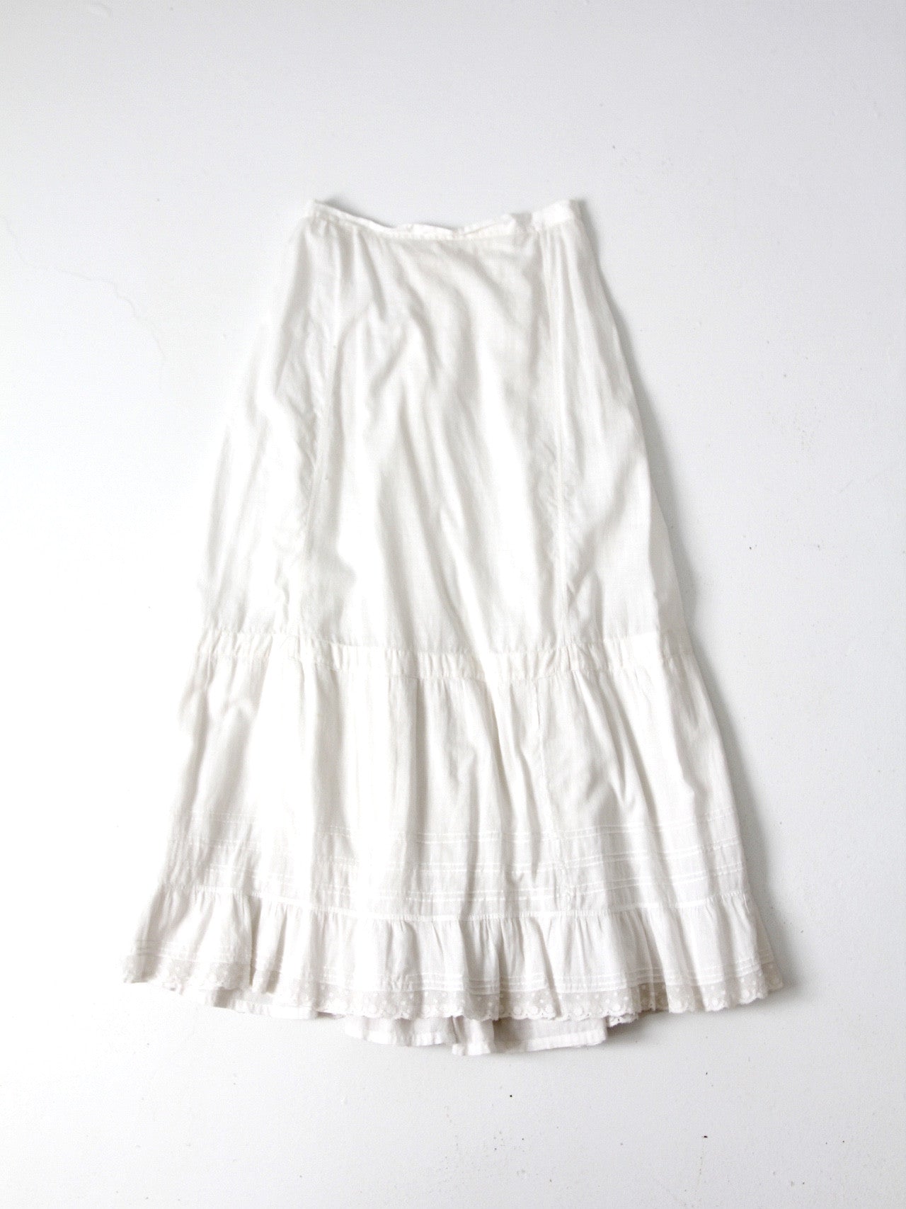 Edwardian petticoat antique skirt