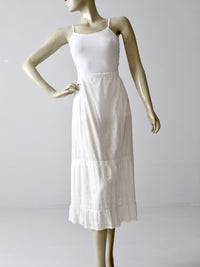 Edwardian petticoat antique skirt