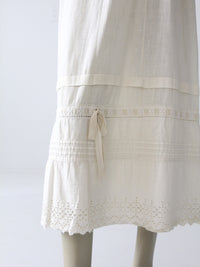 antique Edwardian petticoat skirt