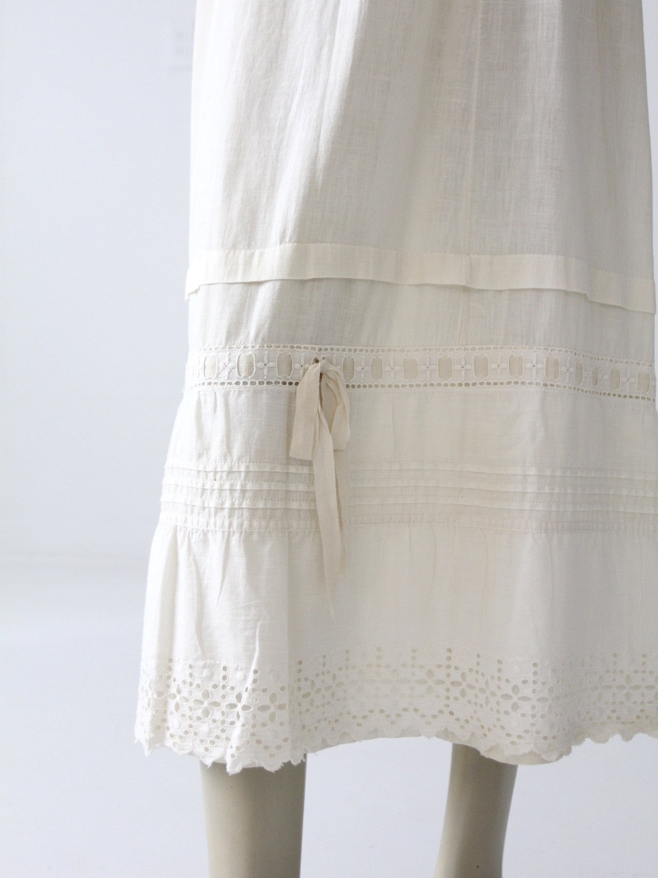 antique Edwardian petticoat skirt
