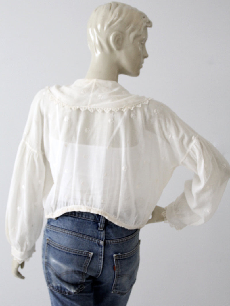 antique Edwardian blouse