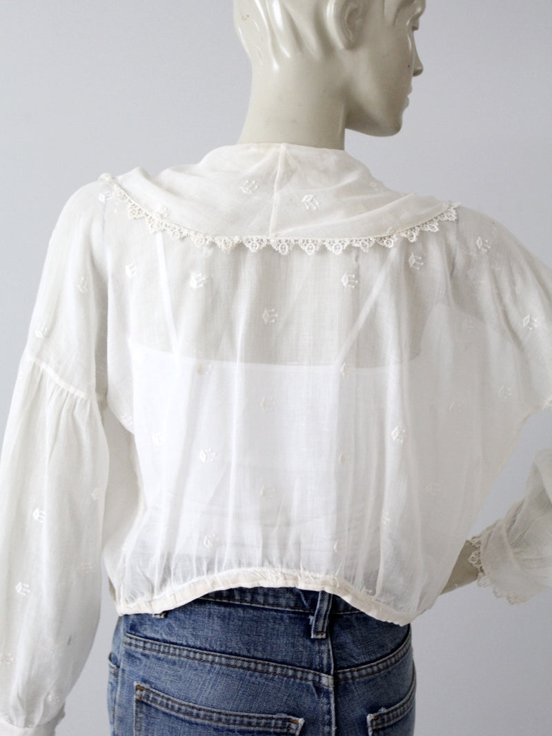 antique Edwardian blouse