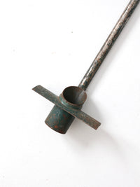 vintage garden tool bulb planter or sod plugger