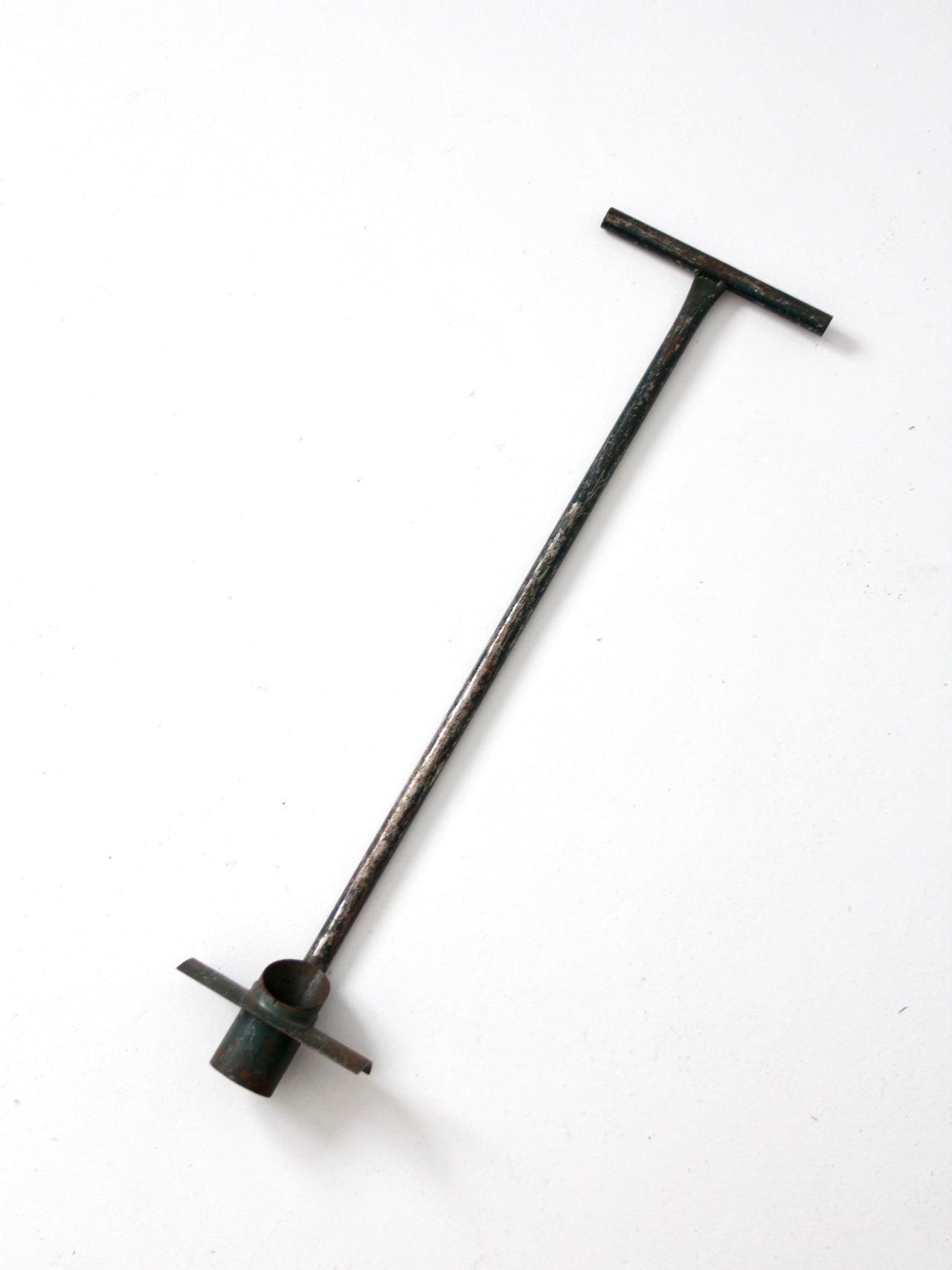vintage garden tool bulb planter or sod plugger