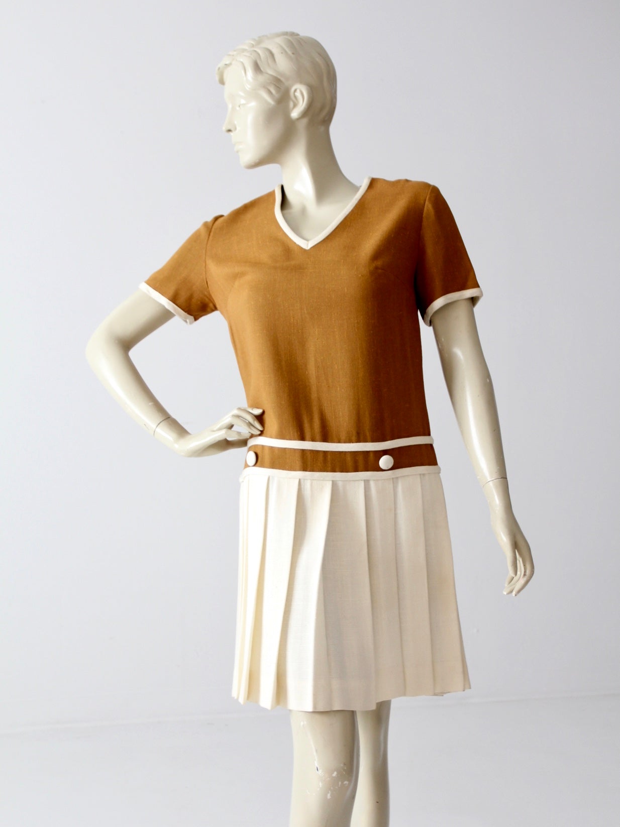 vintage 60s Bobbie Brooks drop waist dress vintage 60s Bobbie Brooks drop waist dress